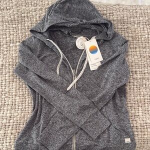 Vuori Gray Women's lightweight Hoodie